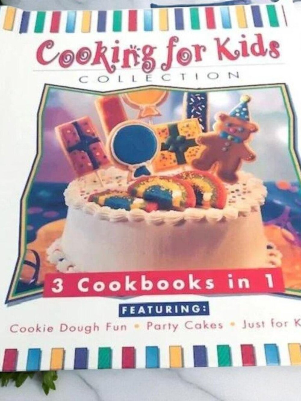 "Cooking for Kids" Collection Cookbook 3 in 1